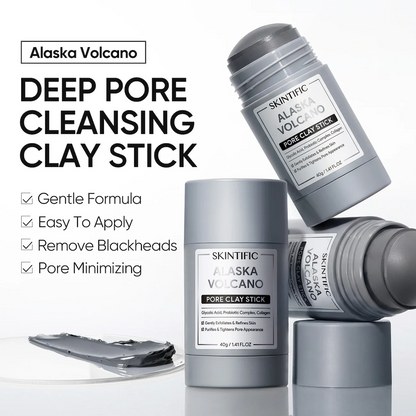 Alaska Volcano Pore Clay Stick