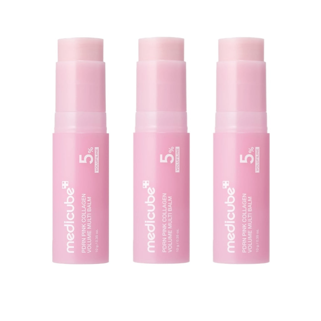 PDRN Pink Collagen Volume Multi Balm Stick -PACK OF 3