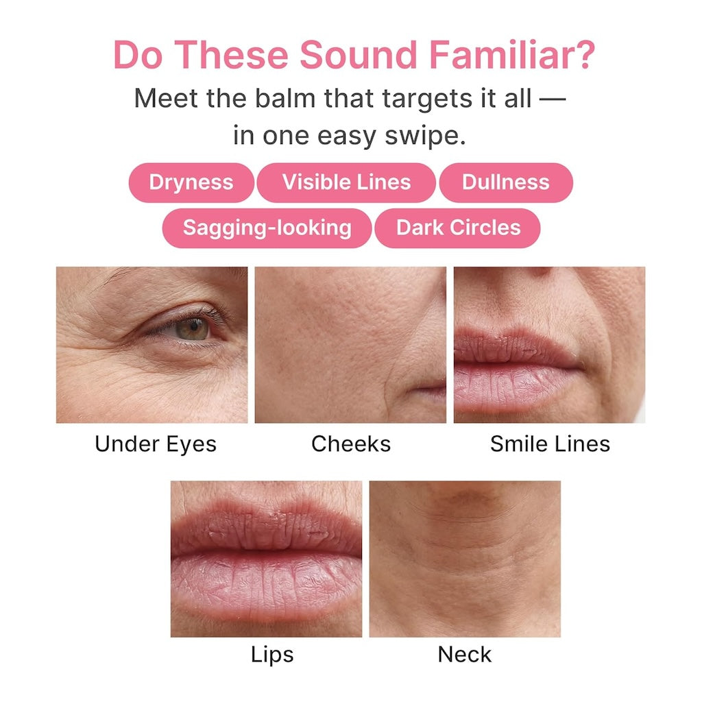 PDRN Pink Collagen Volume Multi Balm Stick -PACK OF 3
