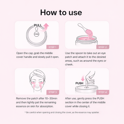 Peptide Collagen Hydrogel Eye Patchs