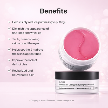 Peptide Collagen Hydrogel Eye Patchs