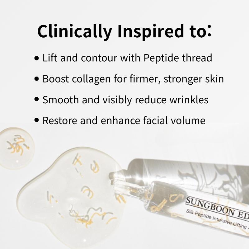 ELEVARE – Silk Peptide Intensive Lifting Ampoule - PACK OF 3