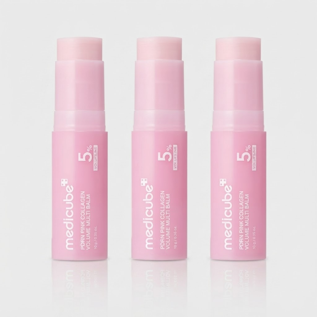 PDRN Pink Collagen Volume Multi Balm Stick - Pack of 3