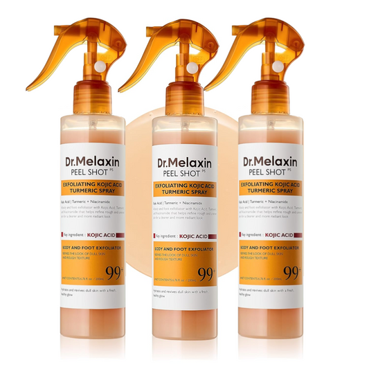 Peel Shot Keratin Care Kojic Acid Turmeric Spray - PACK OF 3
